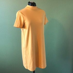 Forever21 yellow t-shirt dress